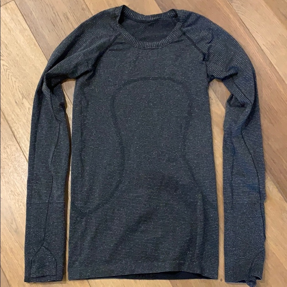 Lululemon Swiftly Tech Long Sleeve Crew *Sparkle